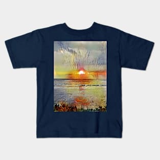 Hawaiian Sunset Kids T-Shirt